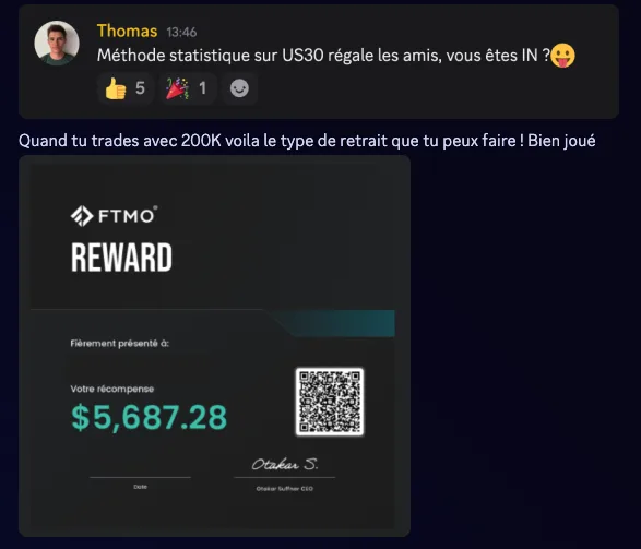 Certificat de récompense : 5 687,28 $